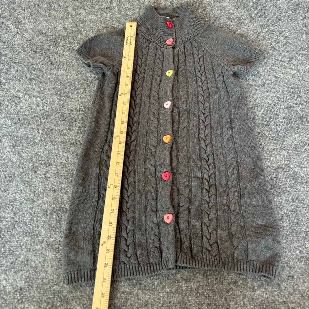 Gymboree Girl’s Cable Sweater Cardigan‎ Size 7